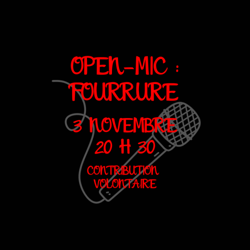 OPEN MIC ÉVACUER 24