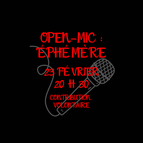 OPEN MIC ÉVACUER 60